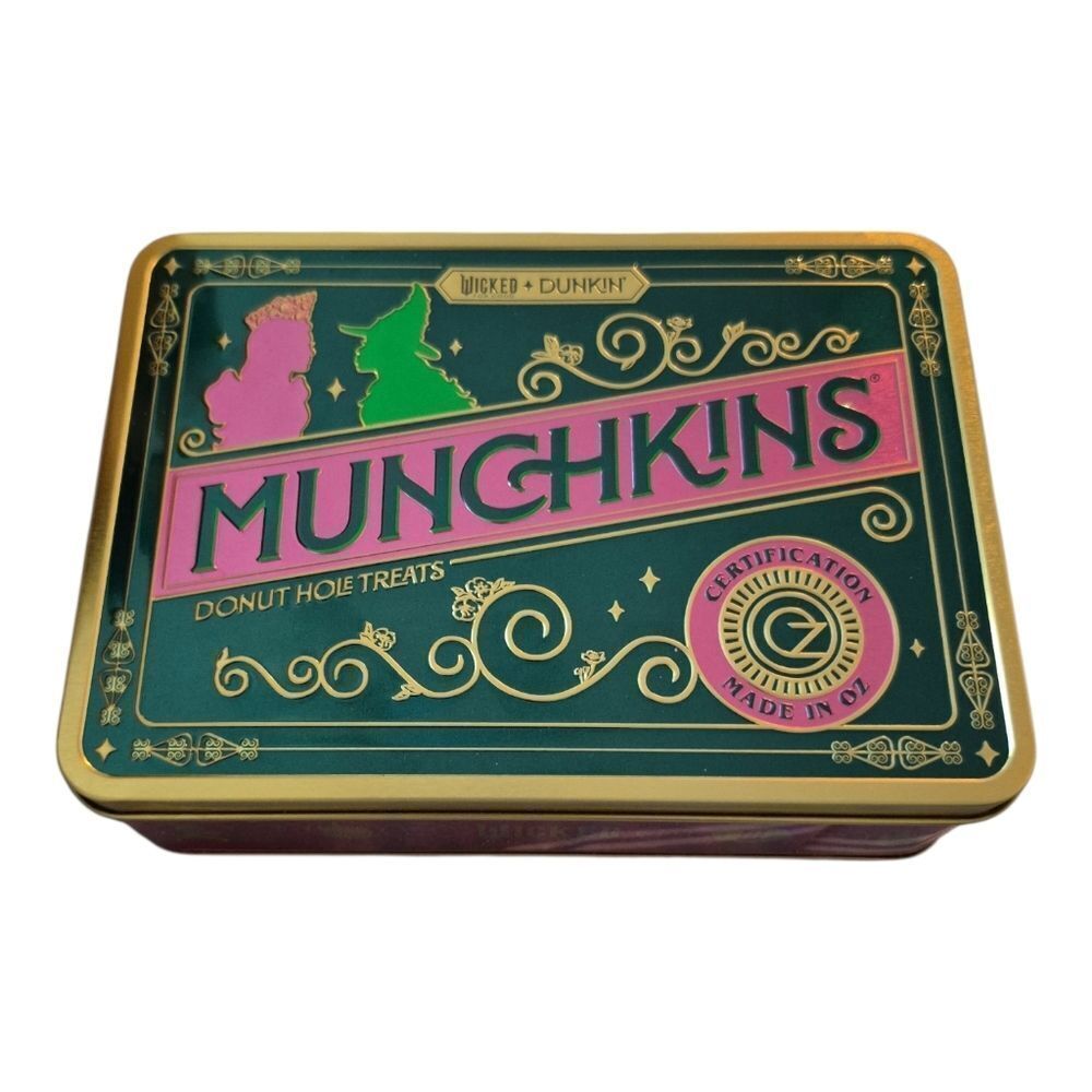 Wicked Dunkin' Munchkins Tin Box
